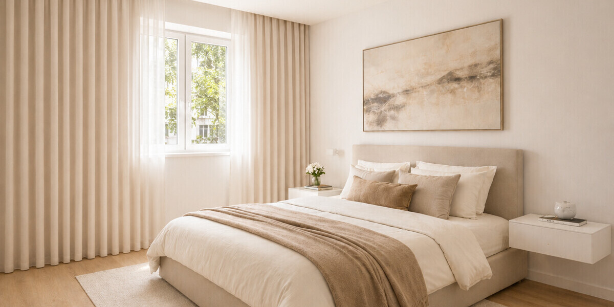 Gästezimmer visualisiert
