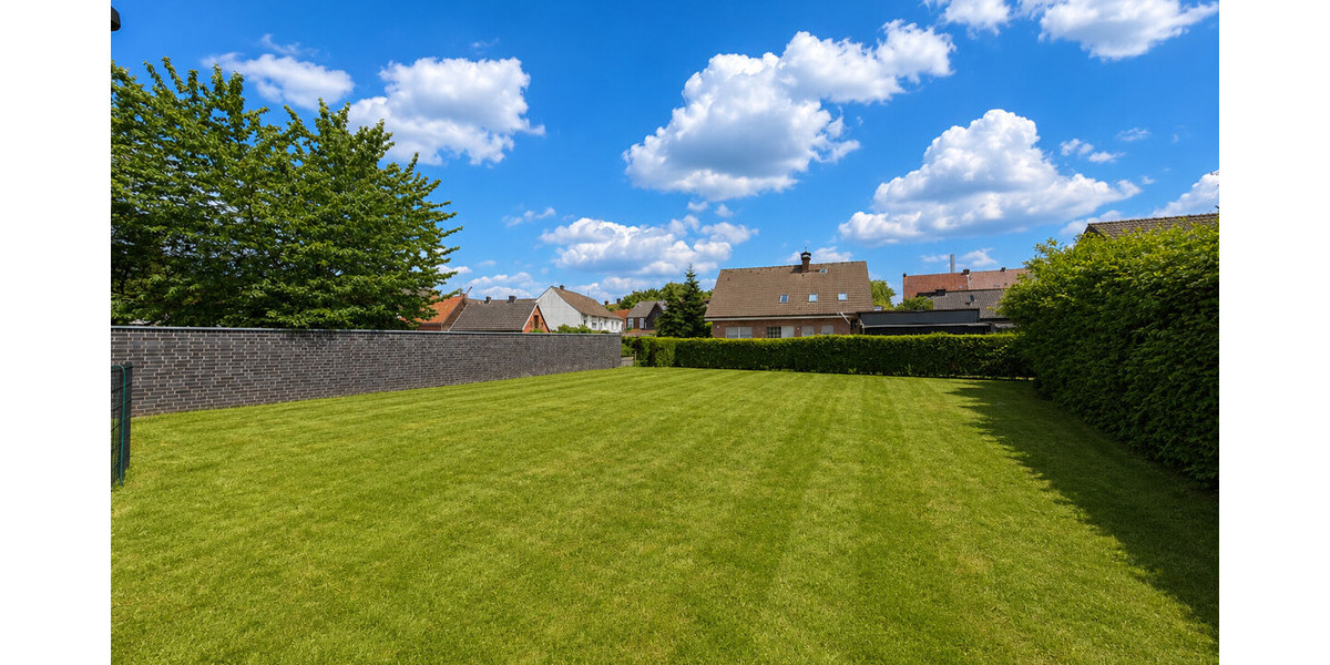 Gartenansicht mit Ausbaupotenzial