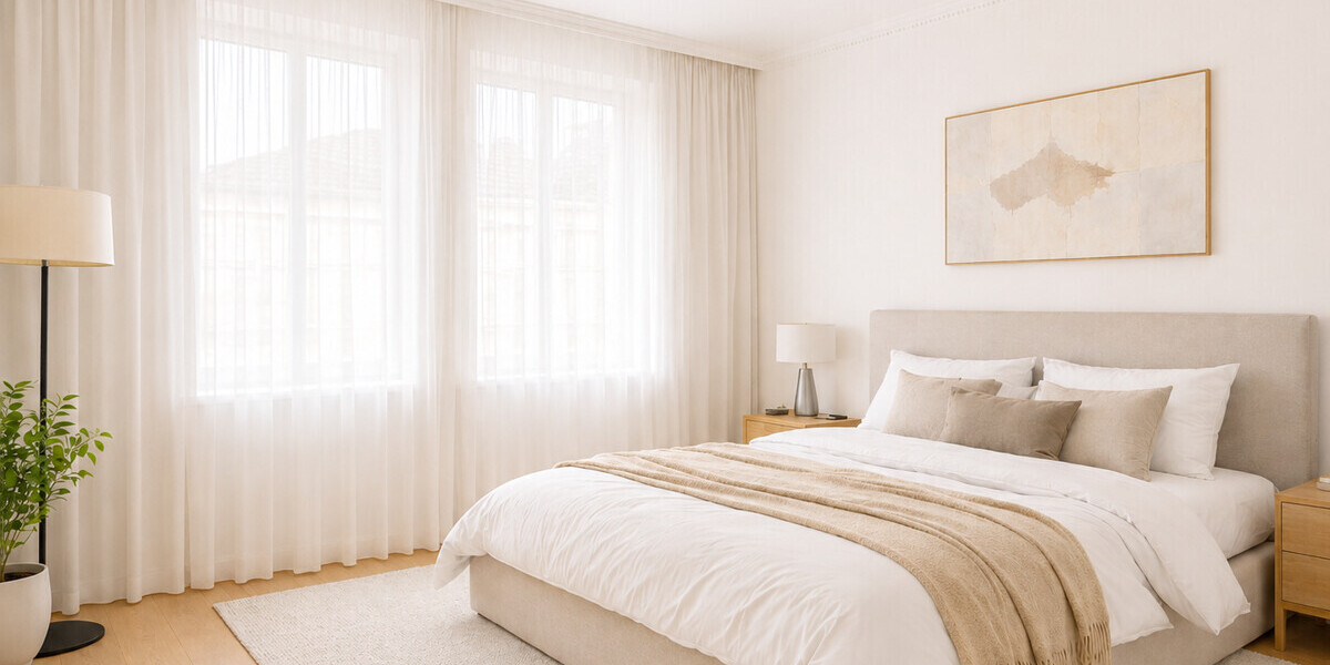 Schlafzimmer visualisiert